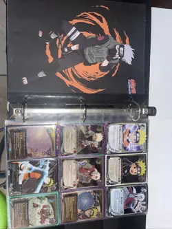 Naruto CCG Lot Of 500+ Cards + 5 Factory Sealed Singles + Binder,Playmat+ more!! - Image 1