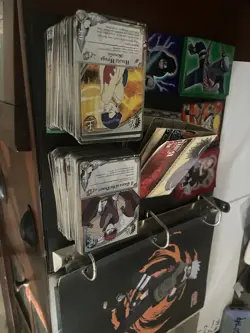 Naruto CCG Lot Of 500+ Cards + 5 Factory Sealed Singles + Binder,Playmat+ more!! - Image 2