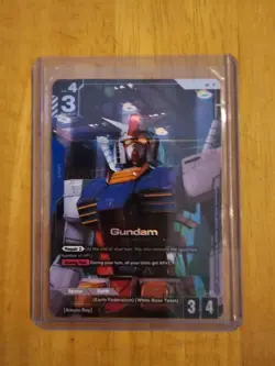 Gundam TCG Card Game Gundam Beta St01-001 Lr+ Near MINT/MINT CONDITION. - Image 1