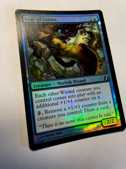 Sage of Fables Morningtide Foil never been used near mint condition must see!! - Image 1