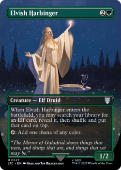 Magic MTG - Elvish Harbinger - MINT/NMINT - EN - Image 1