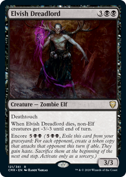 Magic MTG - Seigneur de l'effroi elfe - Commander Legendes - MINT/NMINT - FR - Image 1