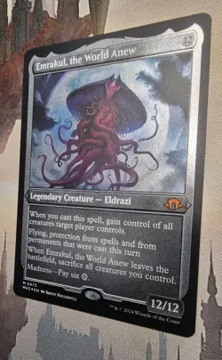MTG - Emrakul, the World Anew | MH3 | Foil | Etched | NM - Image 2