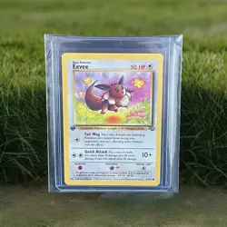 Eevee 51/64 Jungle 1st Edition Rare NM Pokemon TCG WOTC Vintage 1999 - Image 1