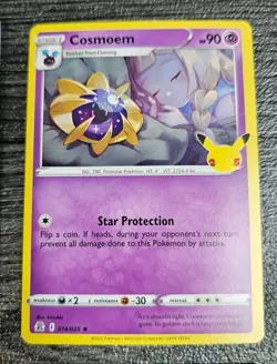 Pokemon TCG Cosmog Cosmoem Lunala Solgaleo Set Celebrations 25th Anniversary - Image 4