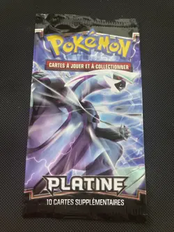 BOOSTER POKEMON VIDE / EMPTY PLATINE DE BASE PALKIA EXCELLENT ETAT - Image 1