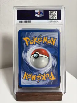 Rocket's Moltres EX #100 Pokemon Team Rocket Returns PSA 8 - Image 2