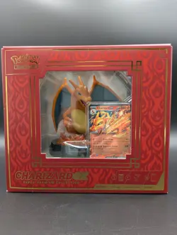 Pokemon TCG: Charizard EX Super Premium Collection New Factory Sealed Box 10 Pks - Image 1