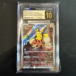 2023 DETECTIVE PIKACHU 050/SV-P CN Promo Pokemon CGC PRISTINE 10💎🔥 - Image 1