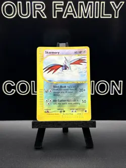 Pokemon TCG Skarmory Expedition 27/165 Reverse Holo Rare - Image 1