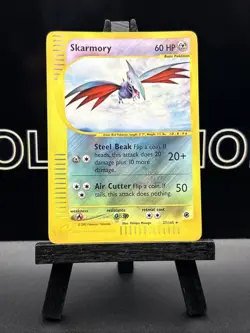 Pokemon TCG Skarmory Expedition 27/165 Reverse Holo Rare - Image 2