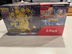 Pokemon Surging Sparks Elite Trainer Box + Booster Bundle - 2 pack - Image 1