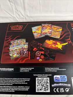 OPENED Pokemon Team Rocket's Moltres ex Ultra Premium Collection UPC No Promos - Image 2