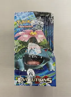 2016 POKEMON XY EVOLUTIONS FACTORY SEALED BOOSTER BOX - 36 PACKS - Pokemon TCG - Image 5