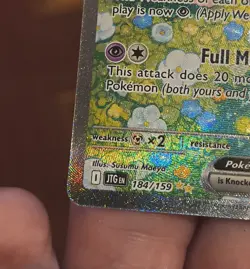 Pokemon TCG Lillie's Clefairy EX Journey Together 184/159 SV09 Near Mint - Image 4