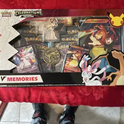 Pokemon TCG Celebrations V Memories Collection Box (Charizard & Sylveon) - Image 1