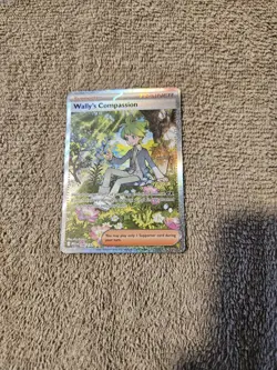 Wally's Compassion 186/132 Special Illustration Rare Pokemon Mega Evolution NM - Image 1