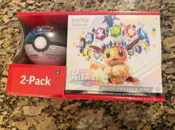 Pokemon TCG Prismatic Evolutions Elite Trainer Box ETB Ball Bundle Sealed - Image 1