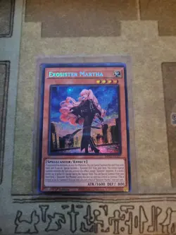 YUGIOH EXOSISTER MARTHA MP23-EN127 PRISMATIC SECRET 1ST ED NM - Image 1