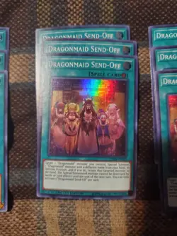 Dragonmaid Send-Off - CHIM-ENSE3 - Super Rare - Limited Edition YuGiOh! - Image 2