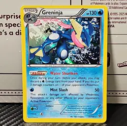 Pokemon TCG Greninja XY Holo Rare Card 41/146 NM Condition - Image 1