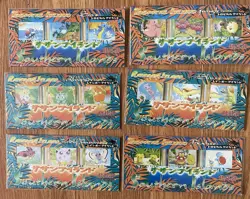 Vintage Pokemon Japanese Southern Islands Complete Set of 18 Cards 6 Sets Sealed - Image 2