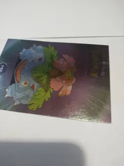 2000 - Pokemon Card Danone Stadium Shiny Tips Silver Foil Card Venusaur RARE - Image 5