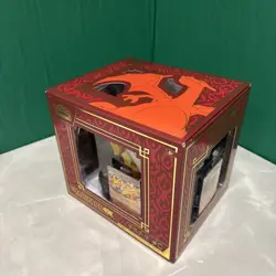 Pokemon Charizard Ex Super Premium Collection Card Display Figure 10 Boosters - Image 3