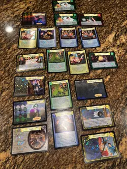 Harry Potter 2001 TCG Holo & Foil Harry Potter Warner Bros. 20 Foil Cards - Image 1