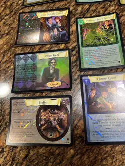 Harry Potter 2001 TCG Holo & Foil Harry Potter Warner Bros. 20 Foil Cards - Image 3