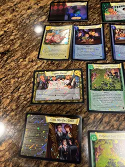 Harry Potter 2001 TCG Holo & Foil Harry Potter Warner Bros. 20 Foil Cards - Image 4