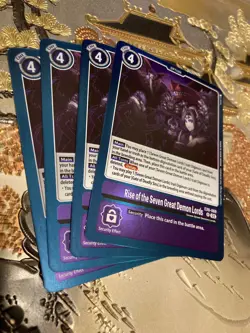 Digimon Card Game Playset Rise of the Seven Great EX6-069 R Infernal Ascension - Image 1