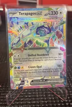 Terapagos ex 128/142 Prize Pack Series Cards Holo - Image 1