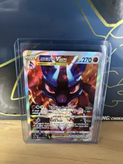 Lucario VSTAR SWSH291 Sword & Shield Promo Holo Card NM Condition - Image 1