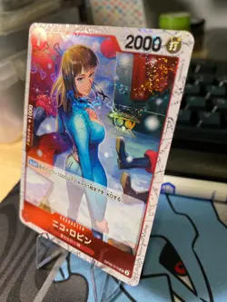 Nico Robin (Pirate Flag Foil) OP05-010 UC ONE PIECE Card The Best PRB-01Japanese - Image 2