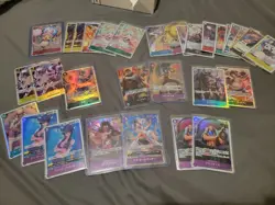 one piece card game japanese lot Of 30 - Image 1