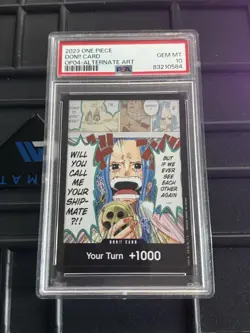 2023 One Piece, Don!! Card, OP04 - Alternative Art, PSA 10 GEM MINT - Image 1