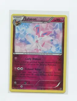 2014 English Pokemon Trading Card Furious Fists Reverse Holo 072 Sylveon - Image 1