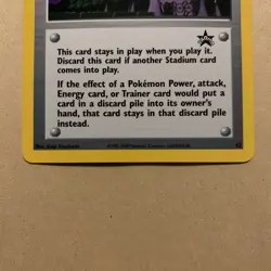 2002 WOTC Black Star Promo Pokemon League Card Pokemon Tower 42 - NM/MINT! - Image 3