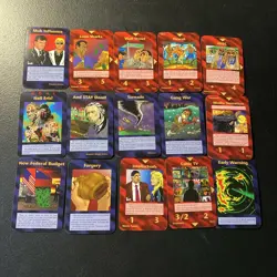 Illuminati New World Order Deck Card Game USED 55 Cards L - Image 3
