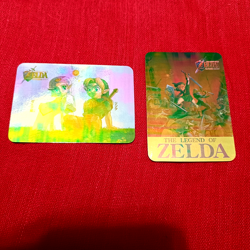 Nagasakiya Legend Of Zelda Ocarina Of Time Cards 1999 Japan Holo Set! NM - Image 1