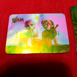 Nagasakiya Legend Of Zelda Ocarina Of Time Cards 1999 Japan Holo Set! NM - Image 3