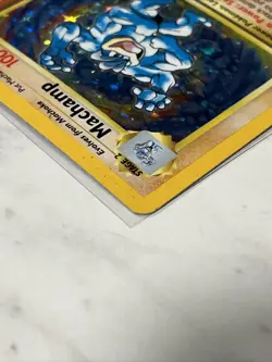 Machamp 8/102 1st Edition Holo Rare Base Set Pokemon TCG Card - Image 5