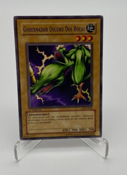Yu-Gi-Oh Trading Card Game TCG 1st Edition Spanish Two-Mouth Darkruler LDD-S030 - Image 1