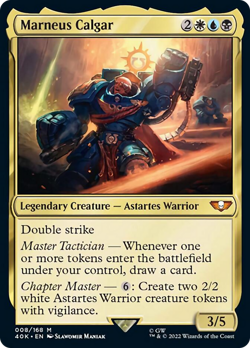 Marneus Calgar (Surge Foil) [Warhammer 40,000] Foil Near Mint - Image 1