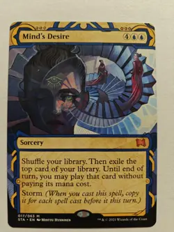Mind's Desire Strixhaven: Mystical Archives Regular NM Mythic 017/063 - Image 1