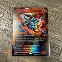 Treasure Nabber (Borderless) Commander Masters Foil - Image 1