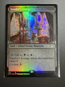 MTG - Xander's Lounge - Showcase FOIL - Streets of New Capenna #358 - Image 1