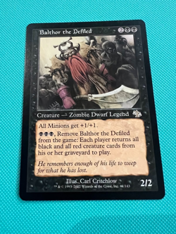Balthor the Defiled - Judgement - MTG - Magic the Gathering - Image 1