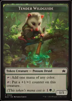MTG - Bloomburrow - Tender Wildguide - Regular - Image 1
